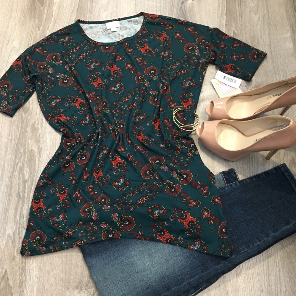 NWT XXS LLR Irma hi-low tunic style T-shirt.